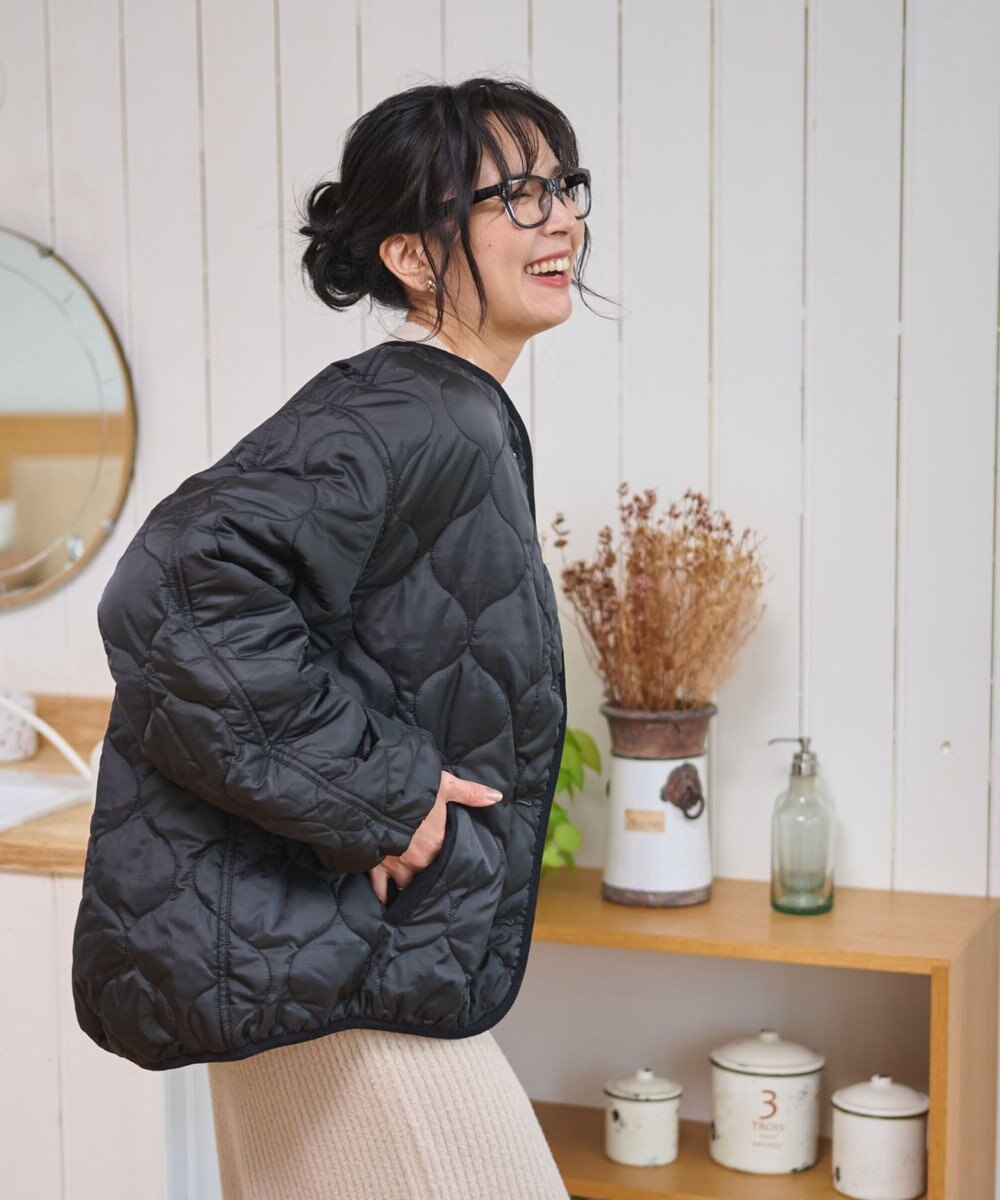 WEGO 【WEB限定/ 2025年秋冬新作】キルティングジャケット 