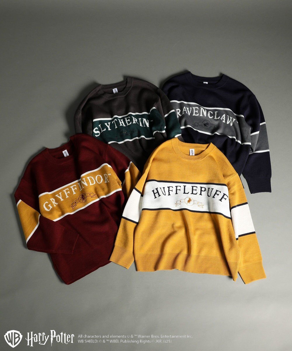 Green Parks ハリー・ポッター／ジャガードラインニット 