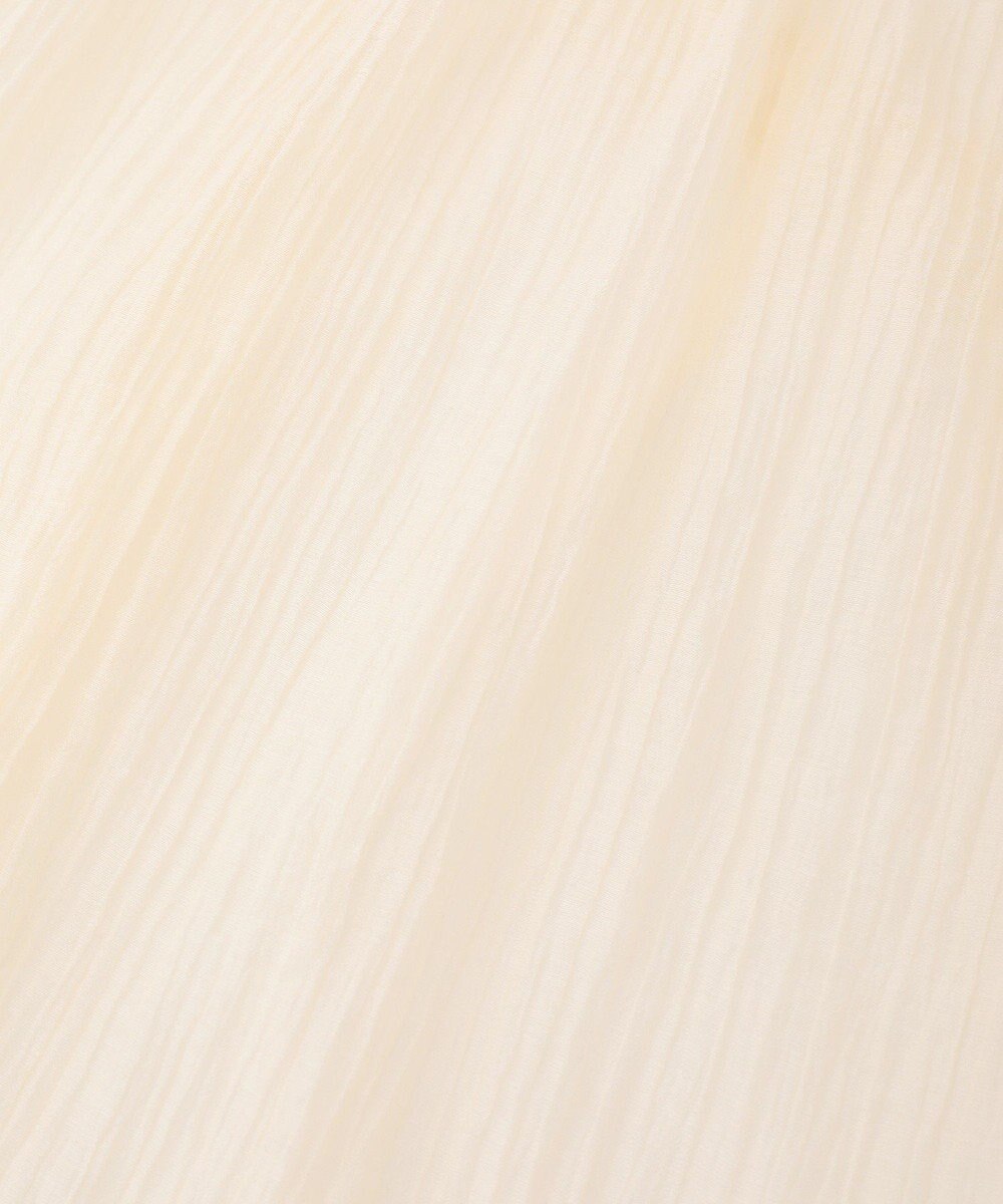 Green Parks Ｖネックフリルシアープリーツブラウス 