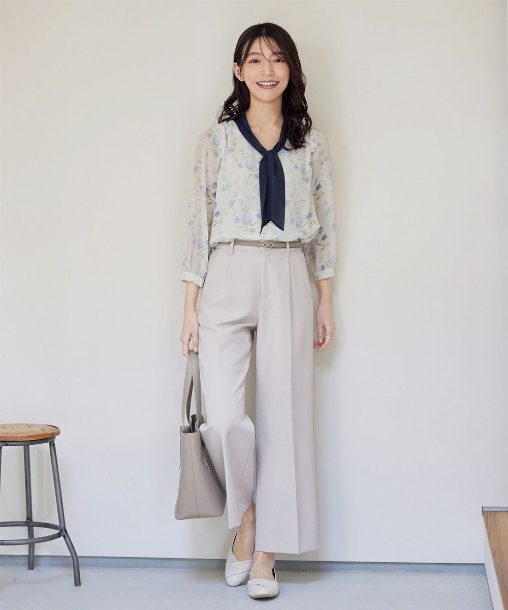 Tiaclasse 【ダブルクロス】ワイドパンツ 