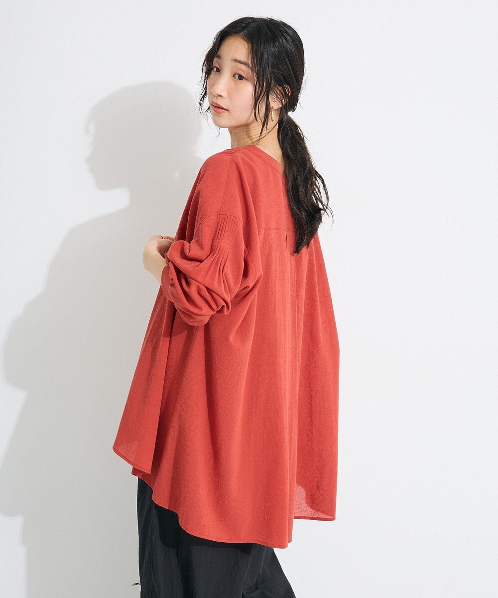 CRAFT STANDARD BOUTIQUE ジョーゼットスキッパーシャツ 