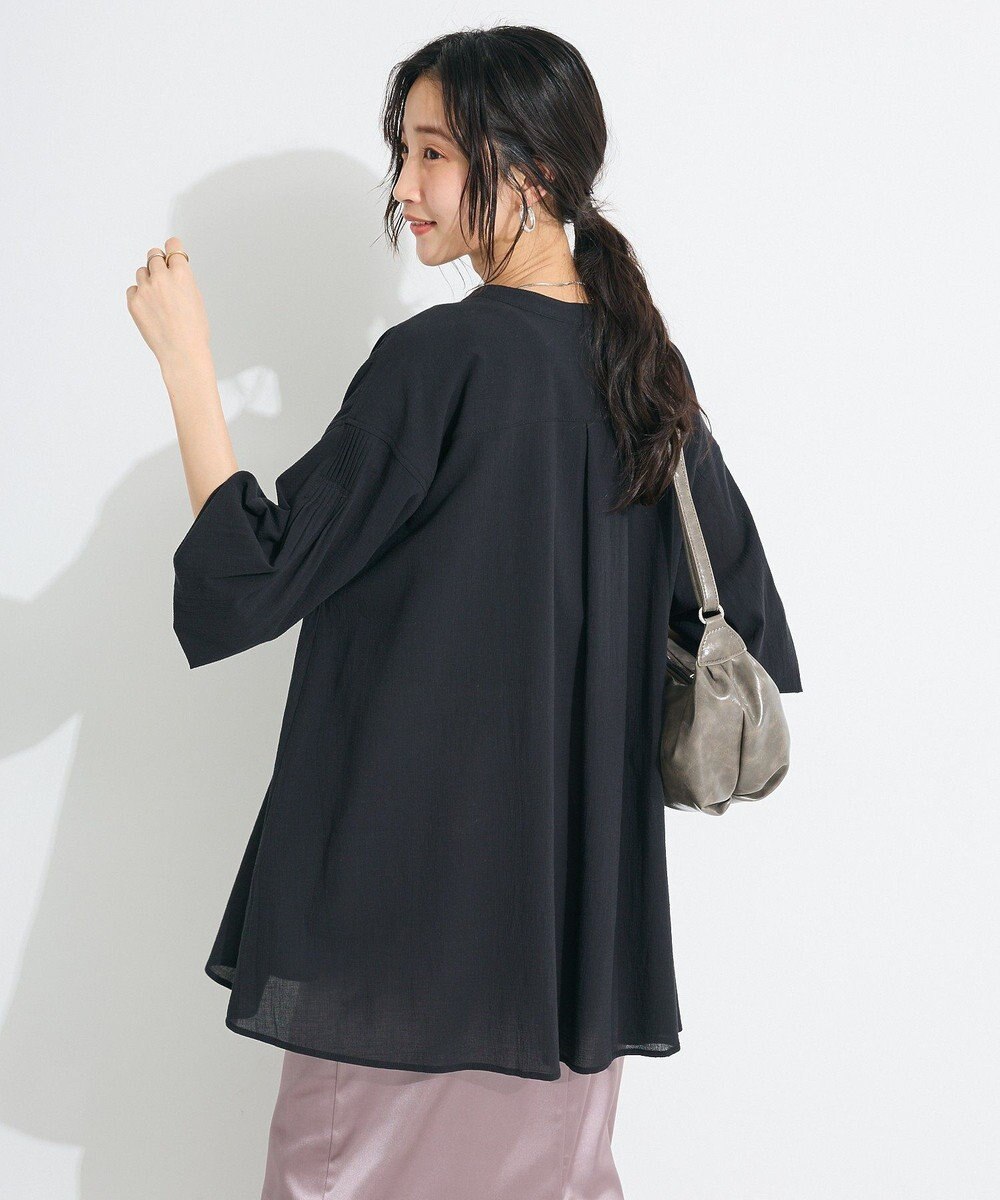 CRAFT STANDARD BOUTIQUE ジョーゼットスキッパーシャツ 