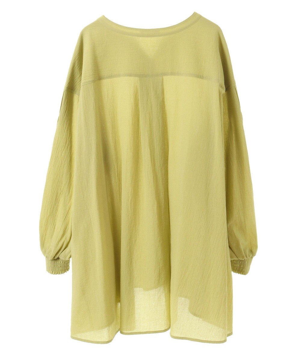 CRAFT STANDARD BOUTIQUE ジョーゼットスキッパーシャツ 