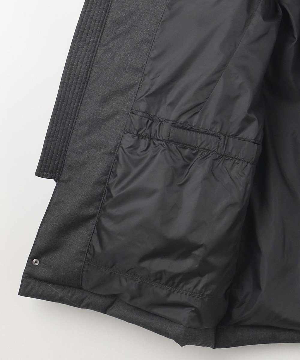 JOSEPH ABBOUD MOUNTAIN 【ECOファー/9ポケット/ホワイトグース/ユニセックス】ウールライクアウトドア ダウンコート 