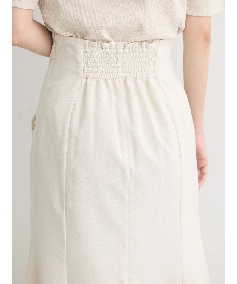 earth music&ecology フロントボタンマーメイドスカート 