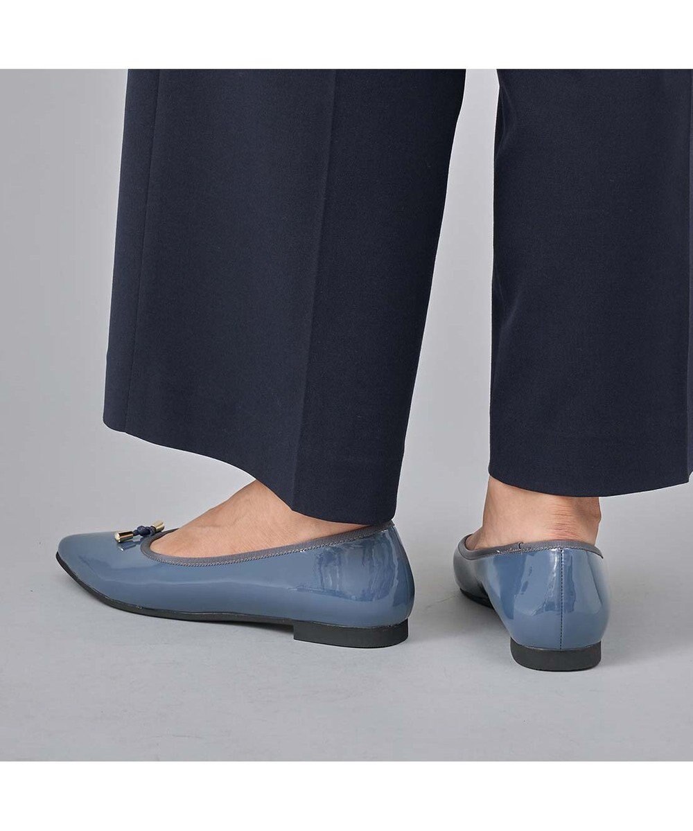 MODE ET JACOMO <carino>【レイン対応】中敷きデザインバレエシューズ 