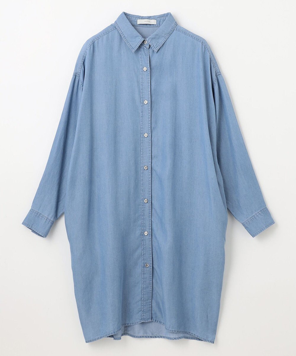 ANY 【手洗い可能】ウォッシャブルデニムシャツ 