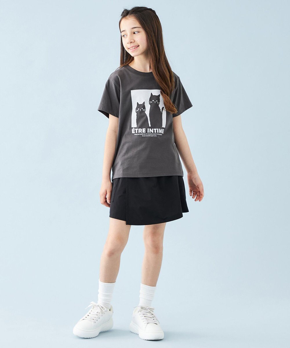 UNFILO 【110-150cm】FINE MOVE ラップキュロット 