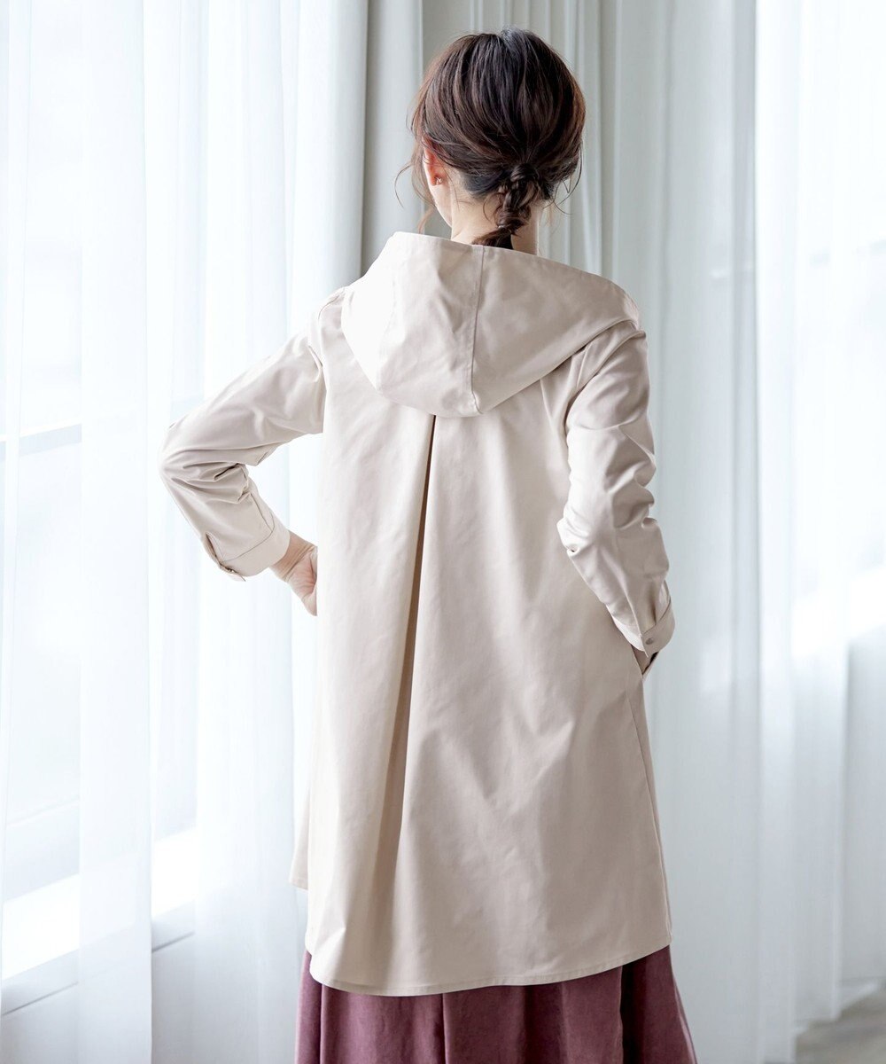 Tiaclasse 【洗える】ミドル丈マウンテンコート 