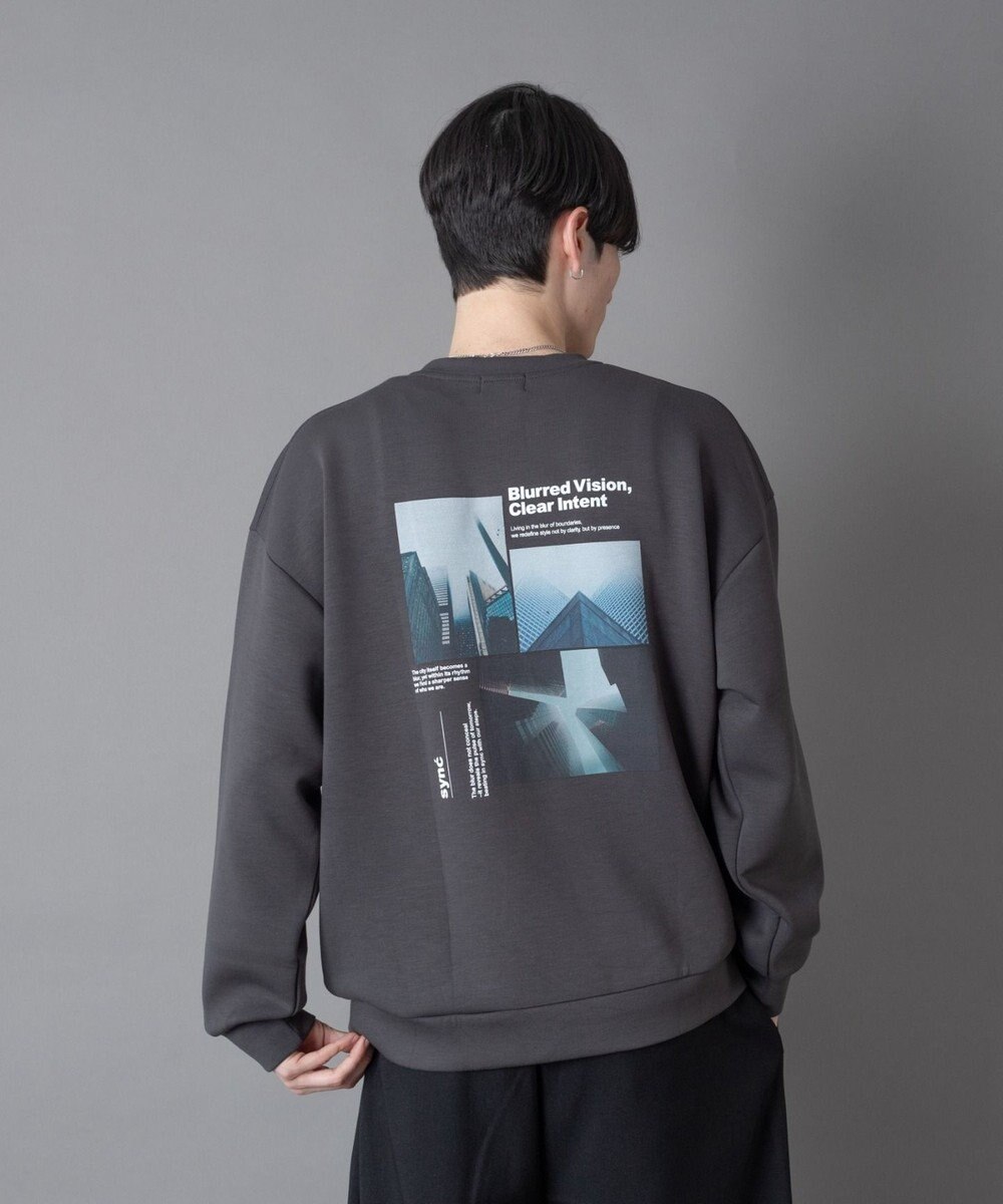 WEGO 【ユニセックス着用ITEM】アクセ付きフォトグラフィックプルオーバー 