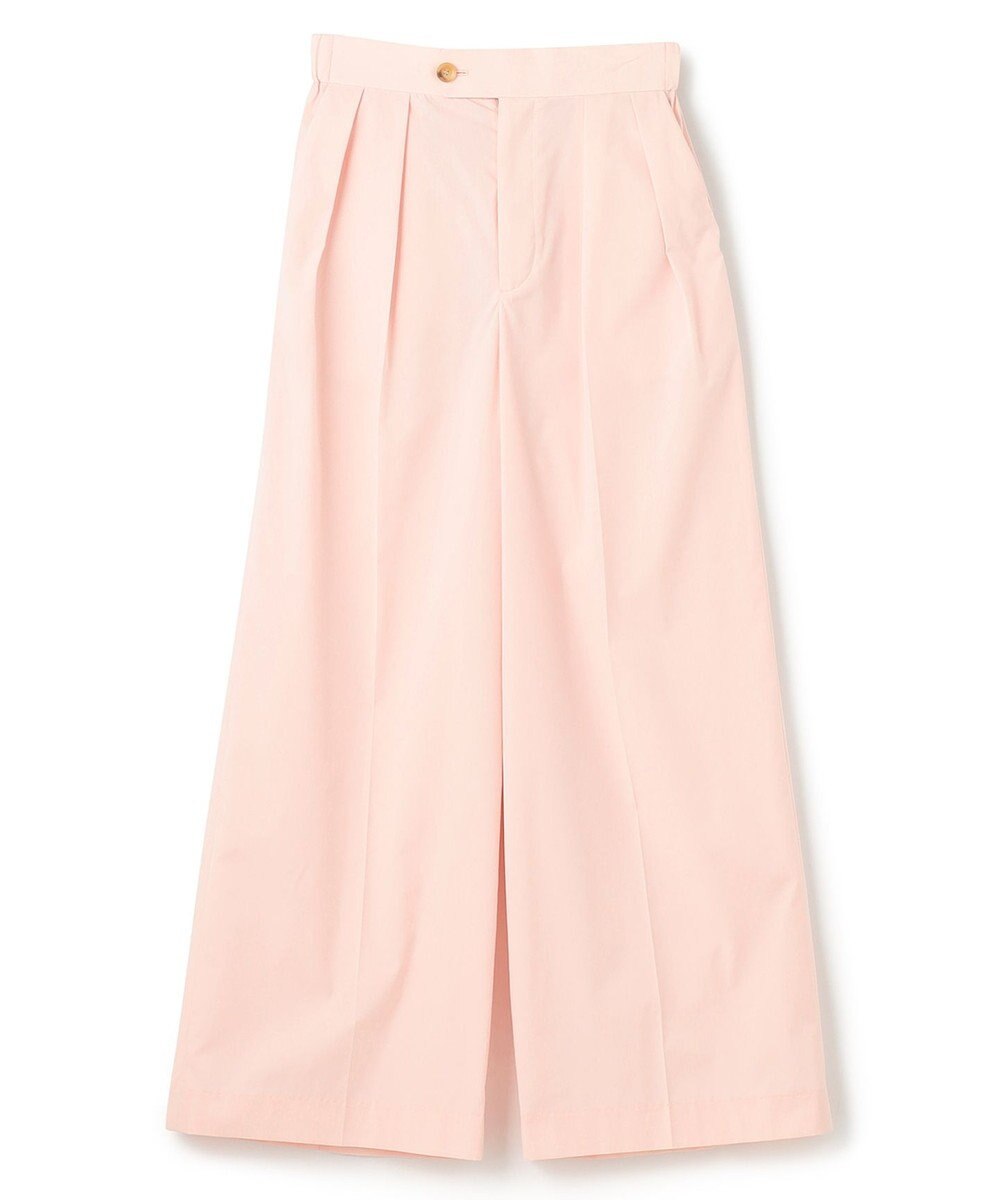 NAVE 【ReNave・セットアップ可/洗える/接触冷感/UVケア】コットンポリブロード パンツ 