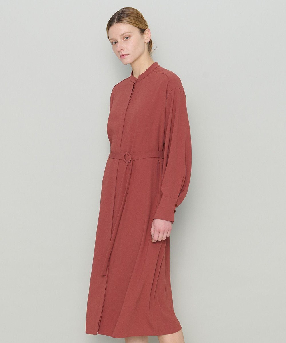 JOSEPH 【洗える】サテンジョーゼット　ドレス 