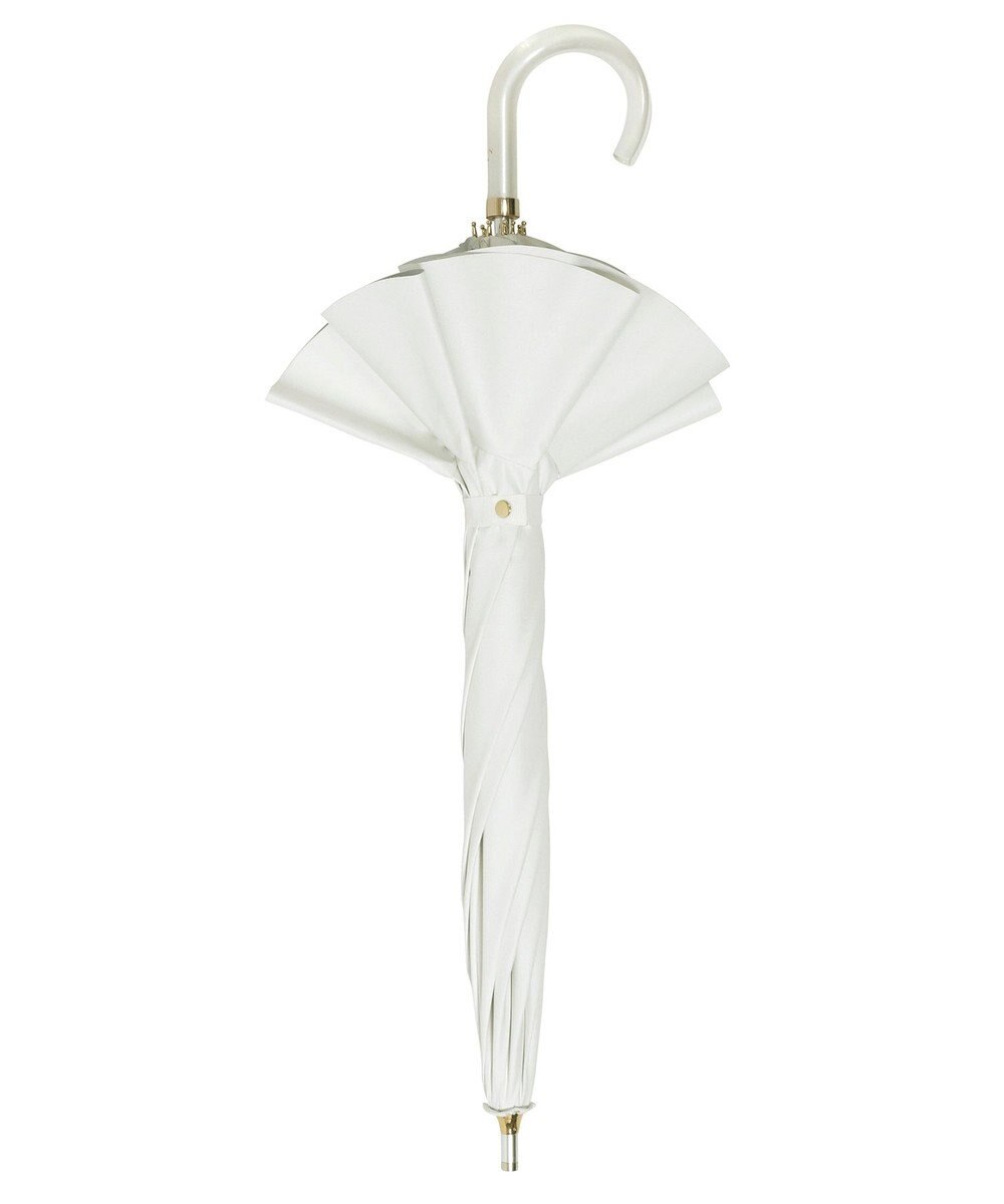 MOONBAT 【一級遮光日傘】LANVIN en Bleu (ランバン オン ブルー)  長傘 フレアフリル 遮光 遮熱 UV 