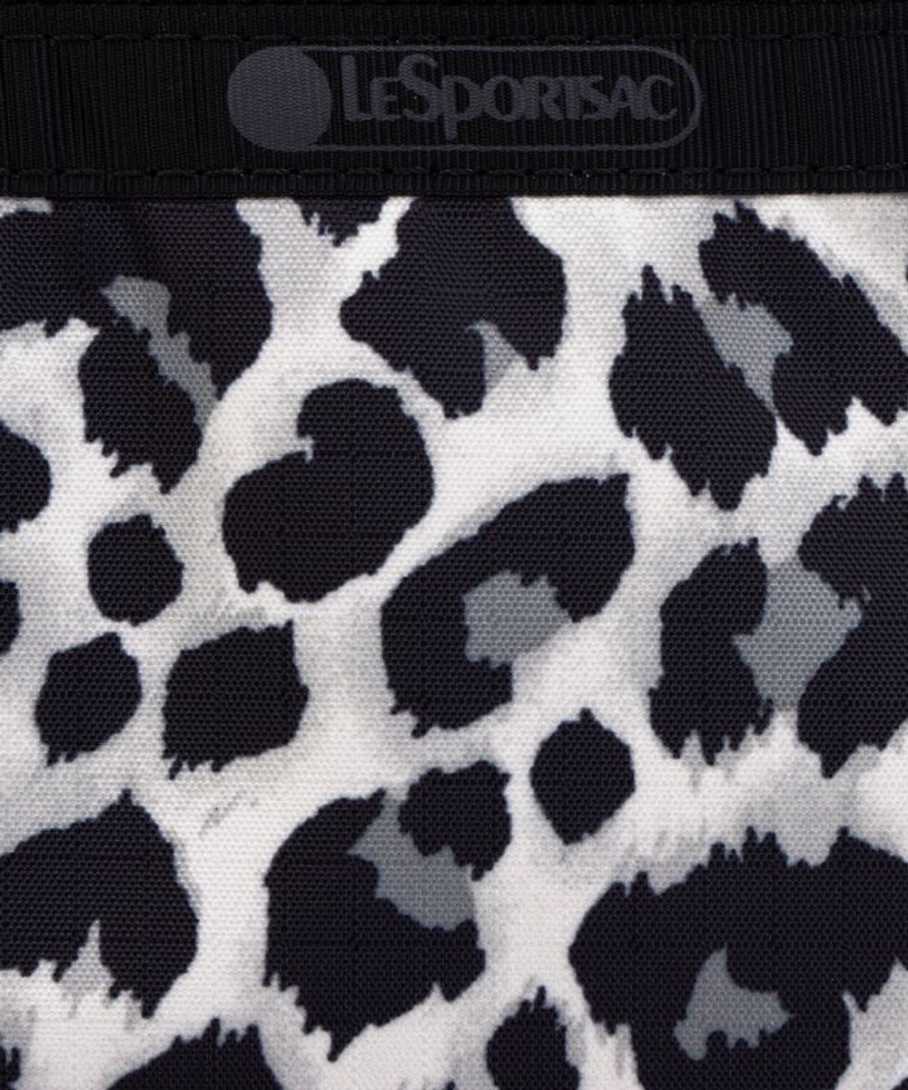 LeSportsac TWO HANDLE ZIP TOTE/ニュートラルレオパード 