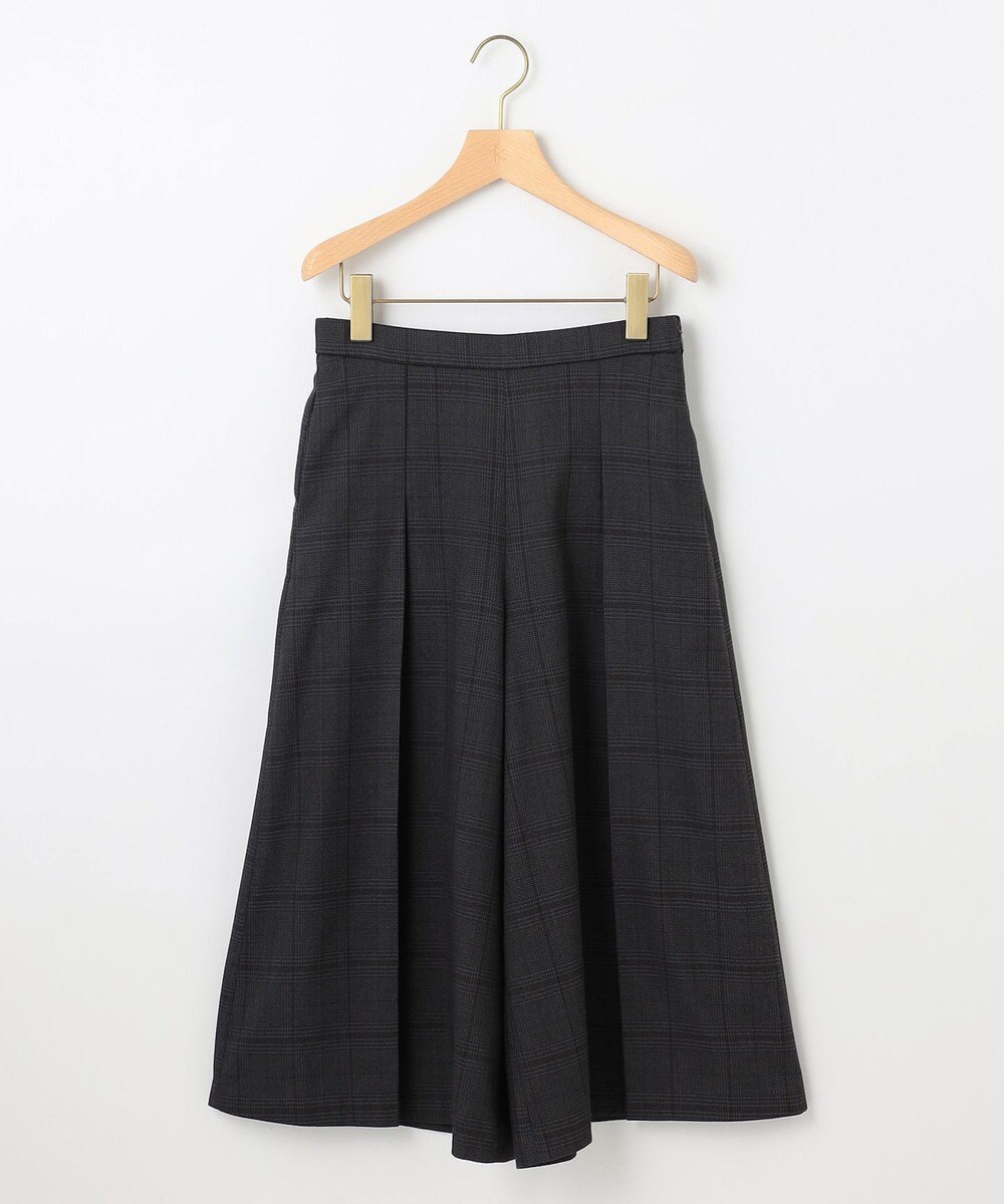 組曲 ハンサムツイルキュロット パンツ 