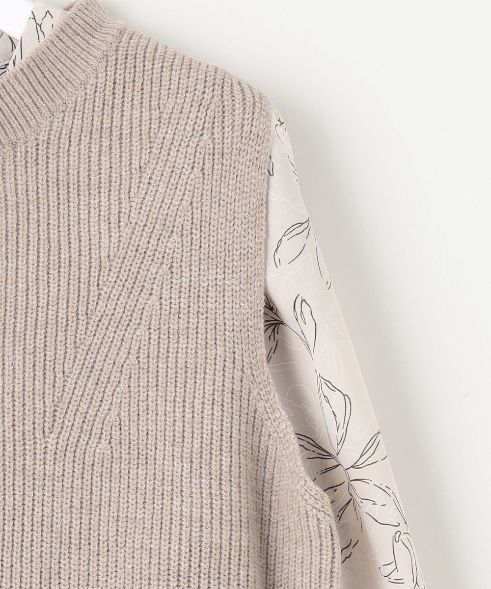 Feroux 【セットアイテム】ニットベストセット ワンピース 