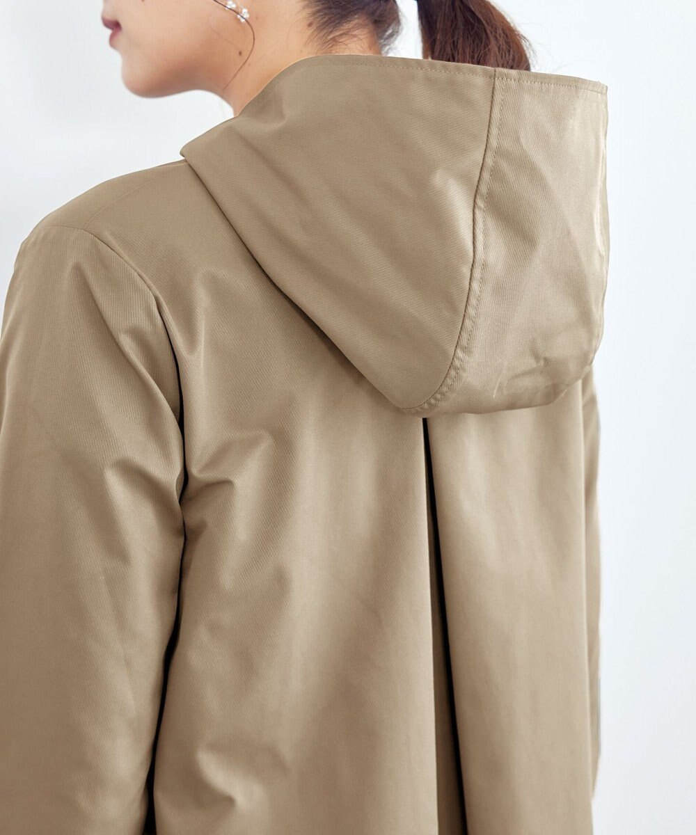 Tiaclasse 【洗える】ミドル丈マウンテンコート 