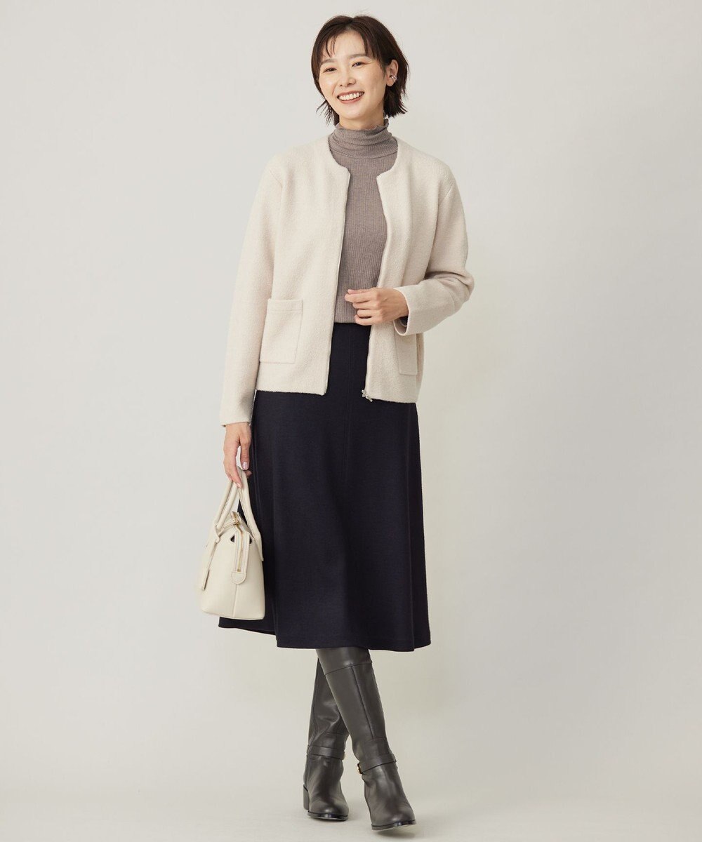 J.PRESS LADIES 【洗える】BOUCLE ニット アウター 