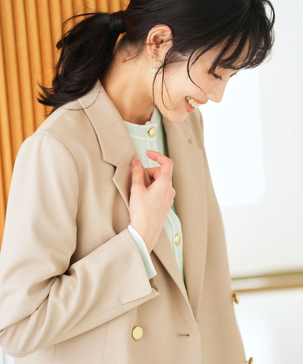 ANY SIS L 褒めらレディストレッチ テーラード ジャケット 