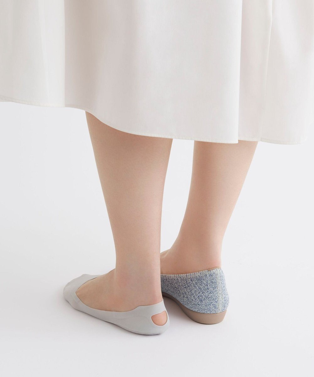 steppi 【抗菌防臭】パンプス用 フットカバー 丸穴タイプ 