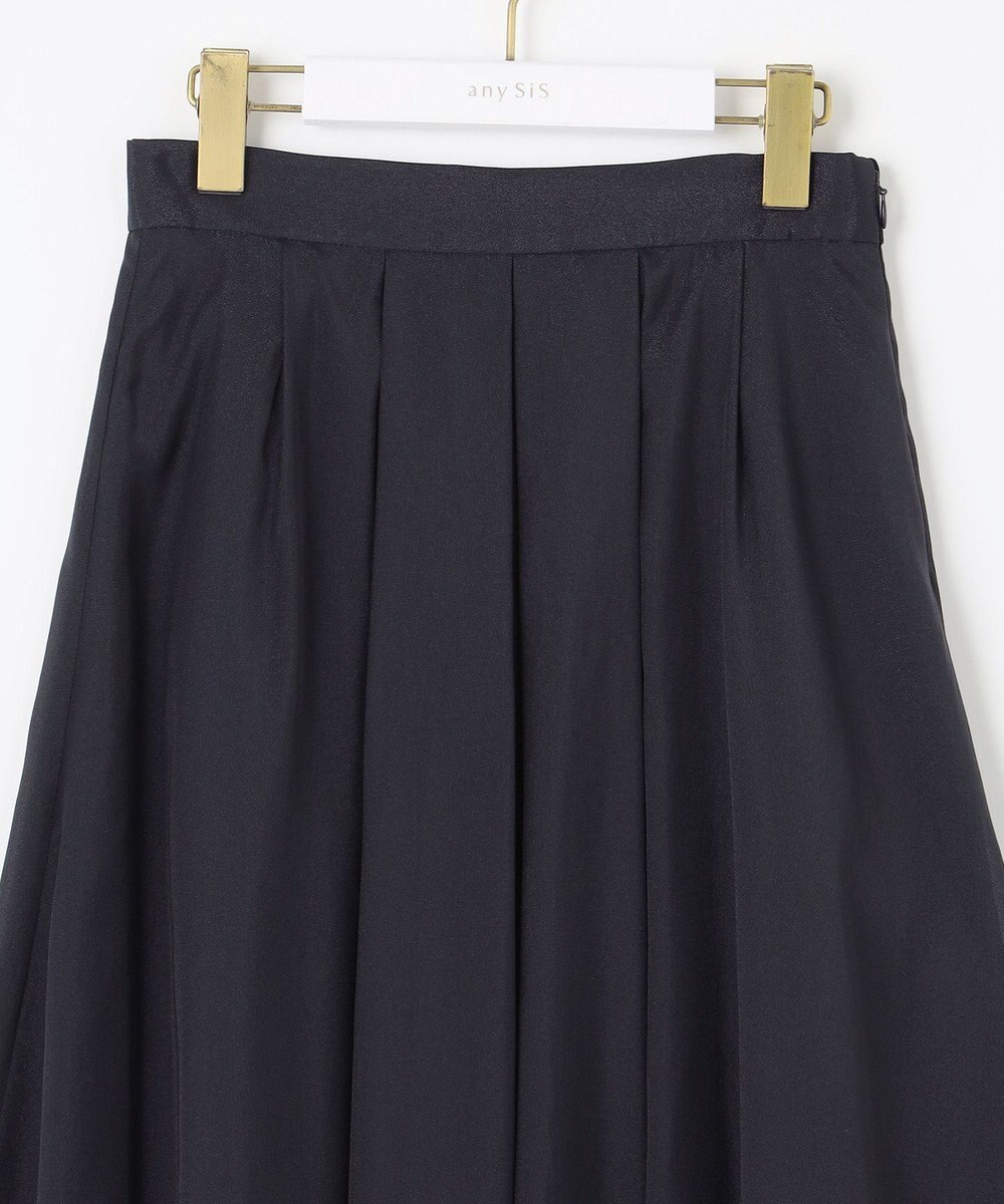 ANY SIS 【洗える】シャイニータック スカート 