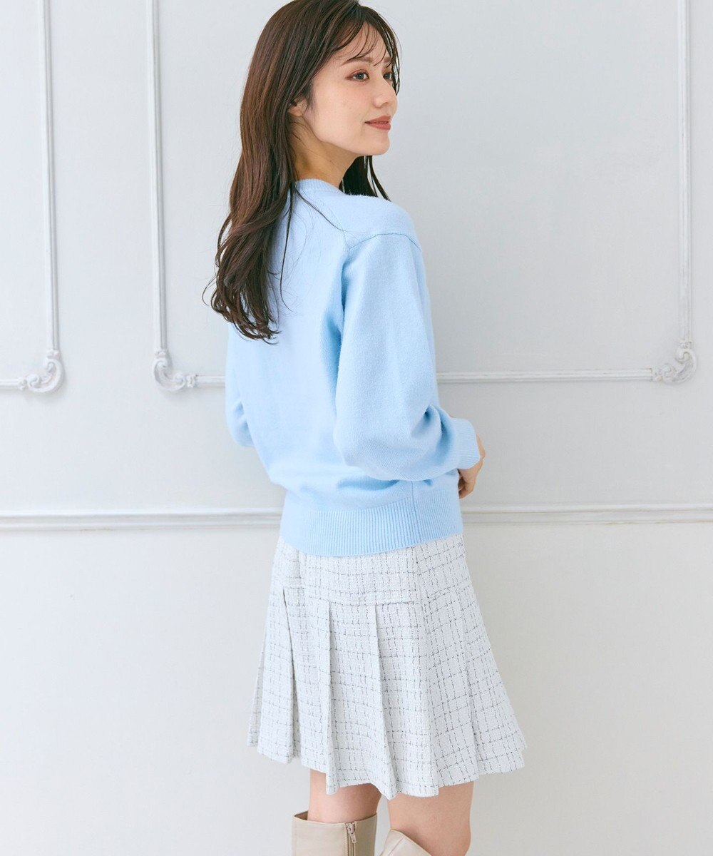 Feroux プリーツミニ スカート 