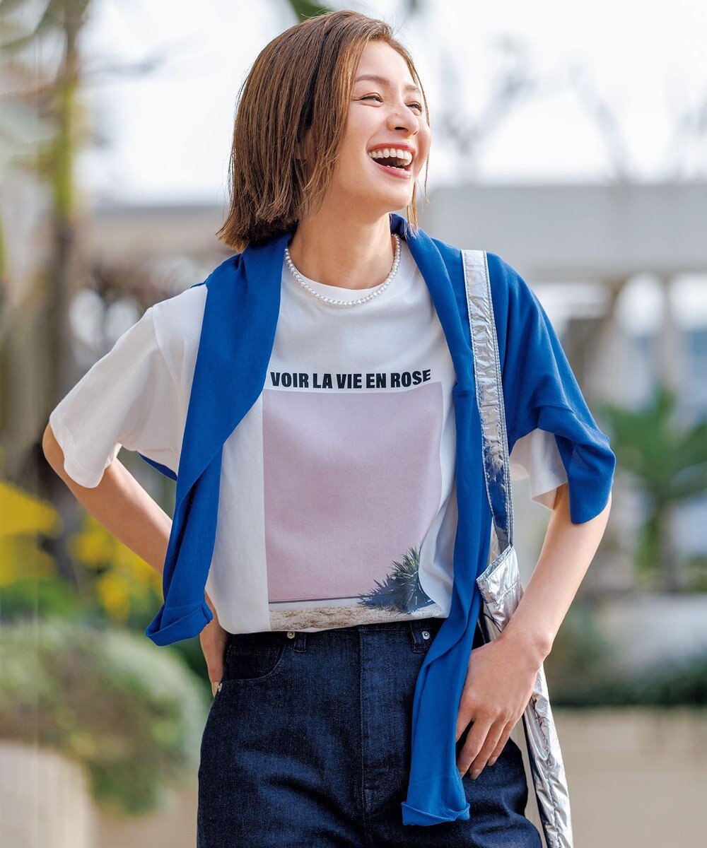 UNFILO 【UNFILO DENIM】撥水ストレッチ ワイドストレートデニム 