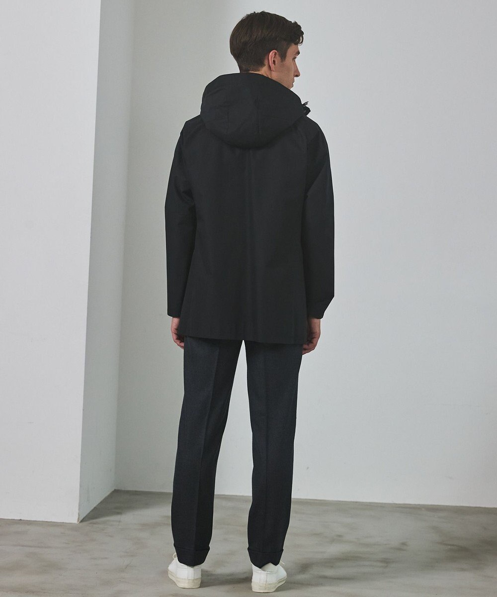 GOTAIRIKU 25年新作/3シーズン対応【仕事で着用可】メランジカルゼ フーデッドブルゾン_無地 