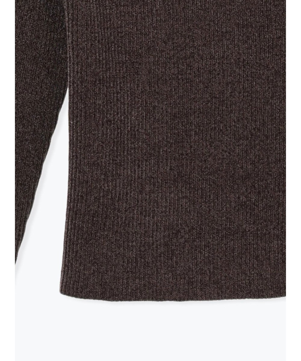 Te chichi モールリブスタンドネックニット 