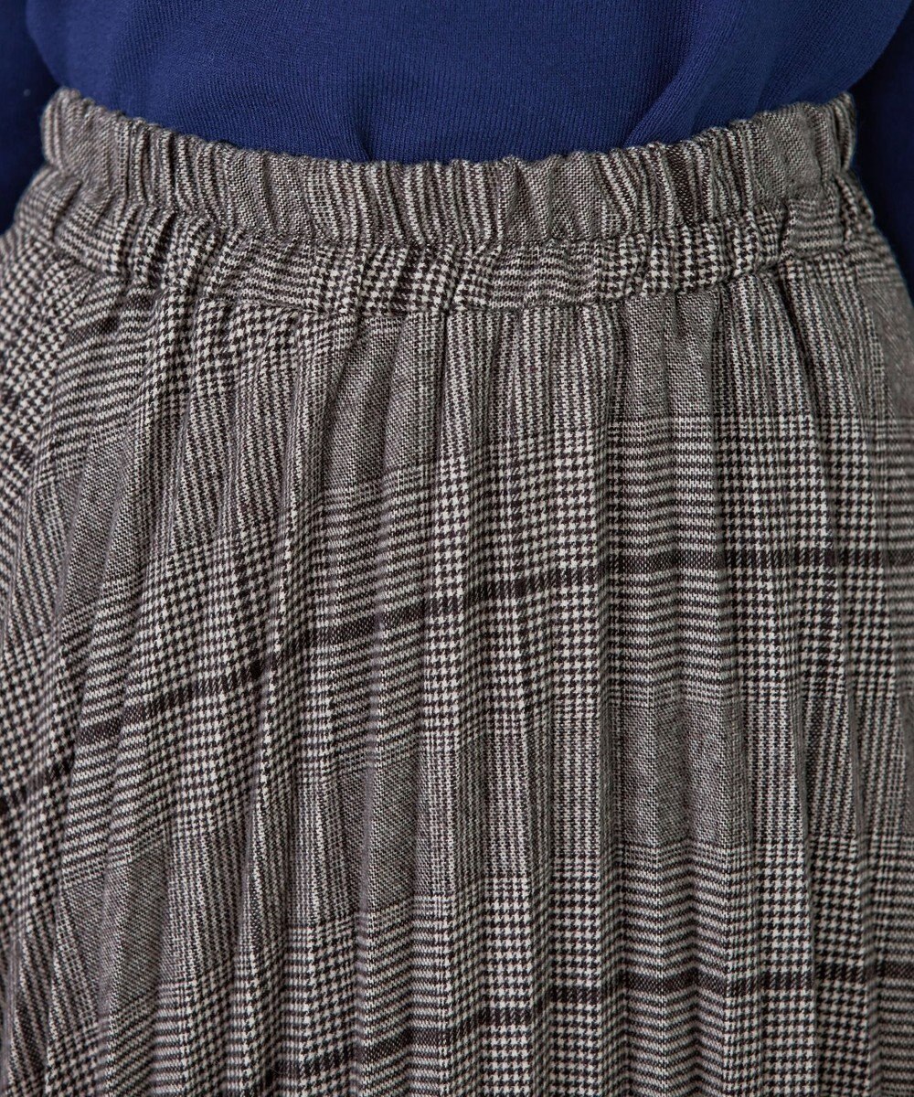 Tiaclasse 【安田美沙子さん着用】チェックプリーツスカート 