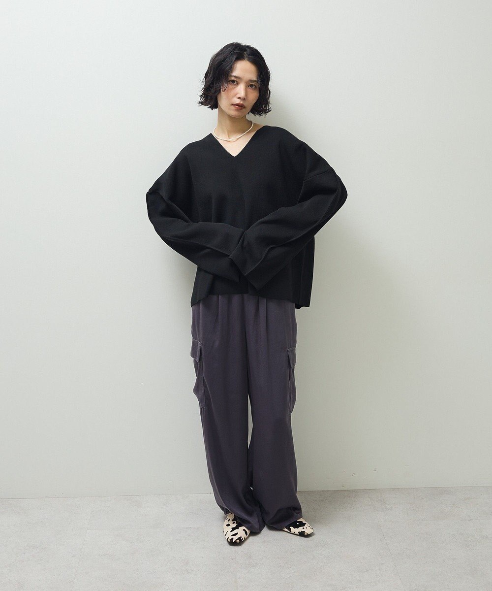 Green Parks ・ＥＬＥＮＣＡＲＥ　ＤＵＥ　２ｗａｙニットプルオーバー 