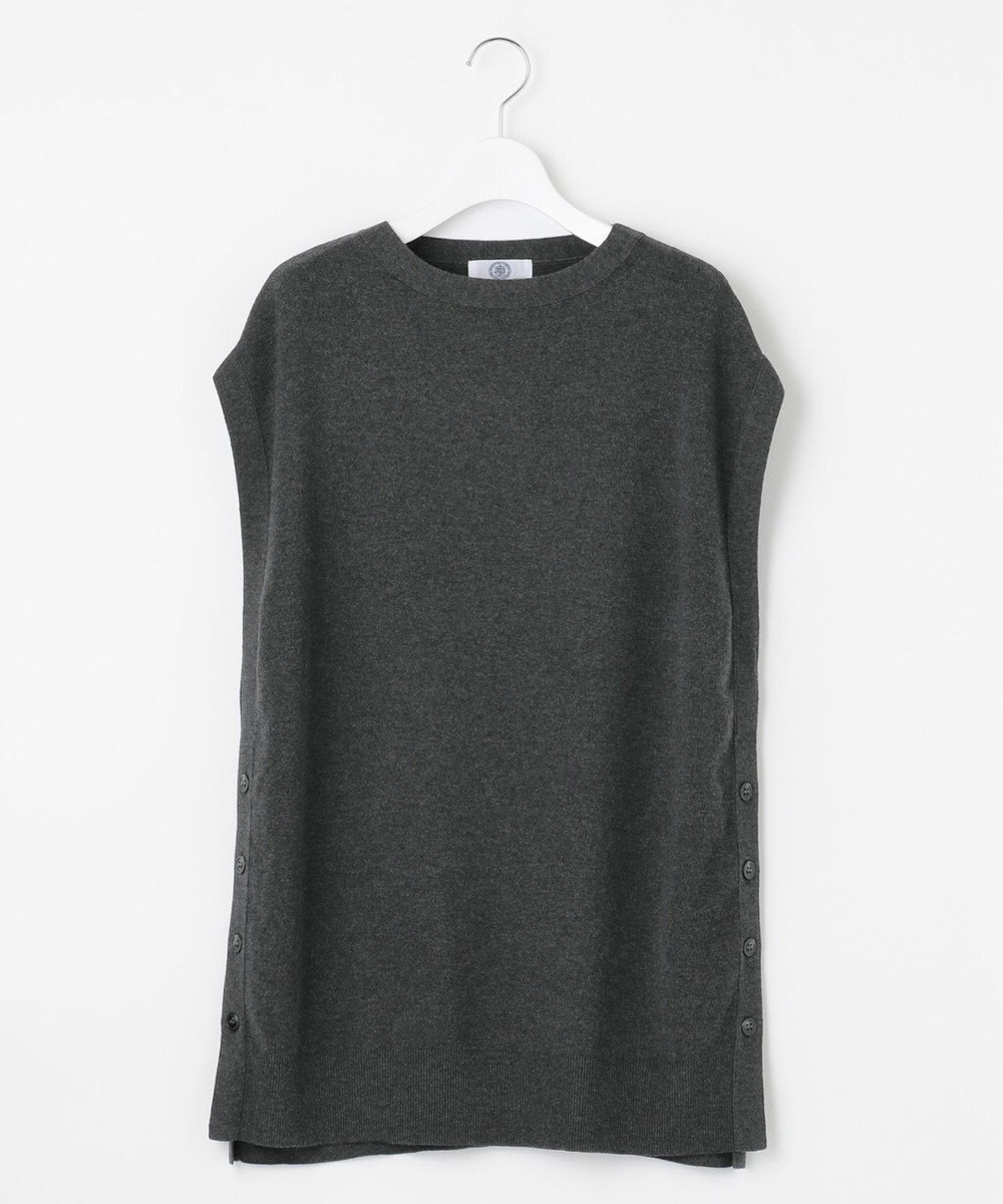 J.PRESS LADIES S 【洗える】FLORA ニットベスト 