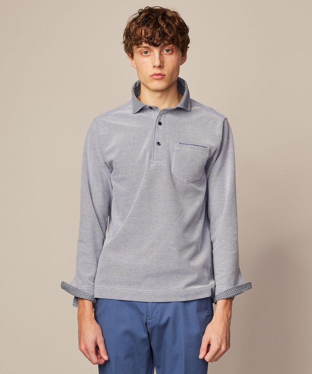 JOSEPH ABBOUD 【オーガニックコットン使用】ダディ ポロシャツ 