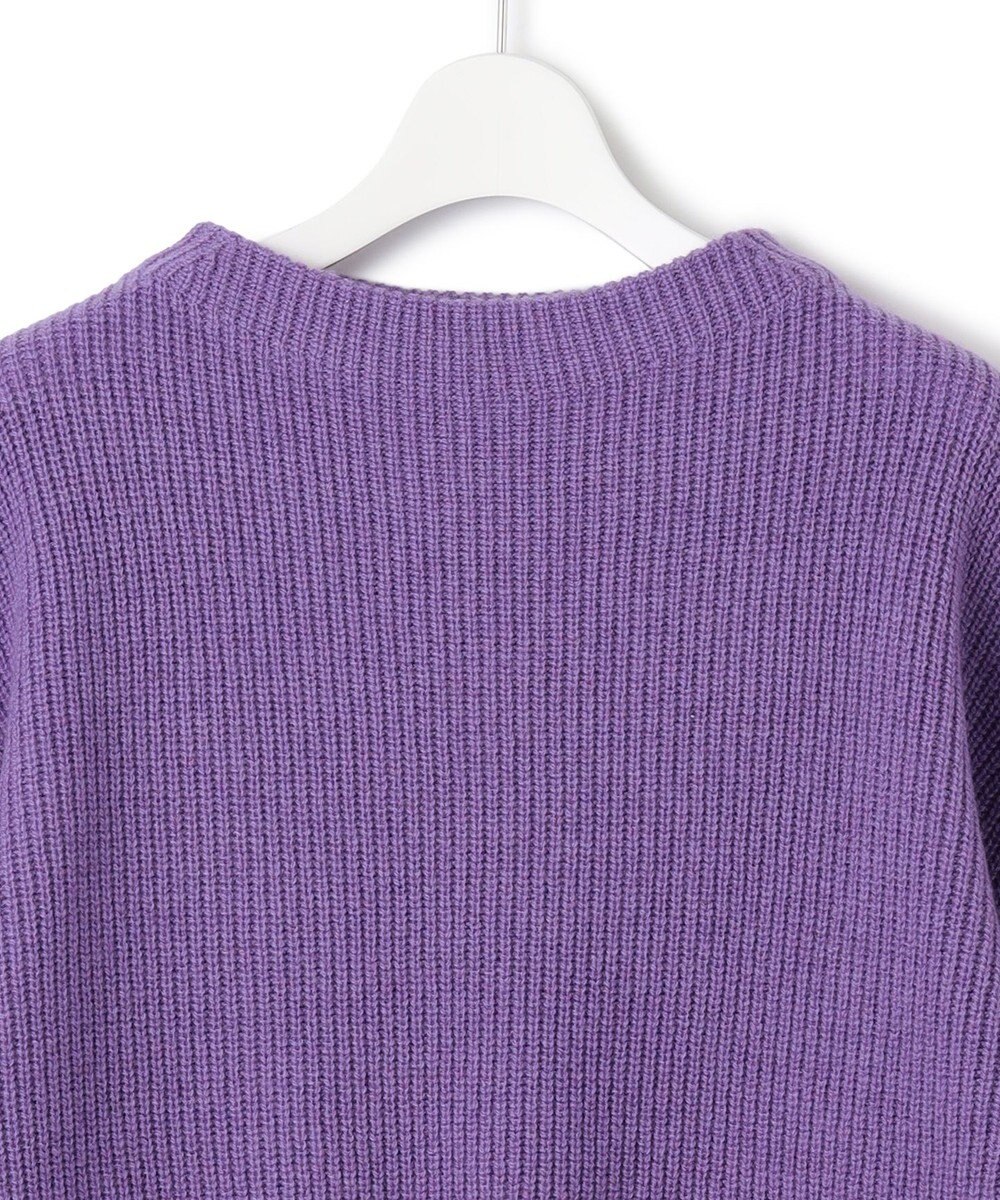 J.PRESS YORK STREET 【WOMEN】ウールカシミヤ ボトルネックショートニット 