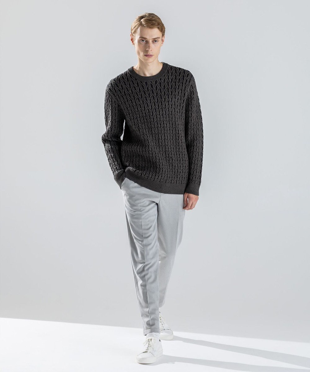 JOSEPH HOMME 【新柄】モロッカンクリスタル　クルーネックニット 