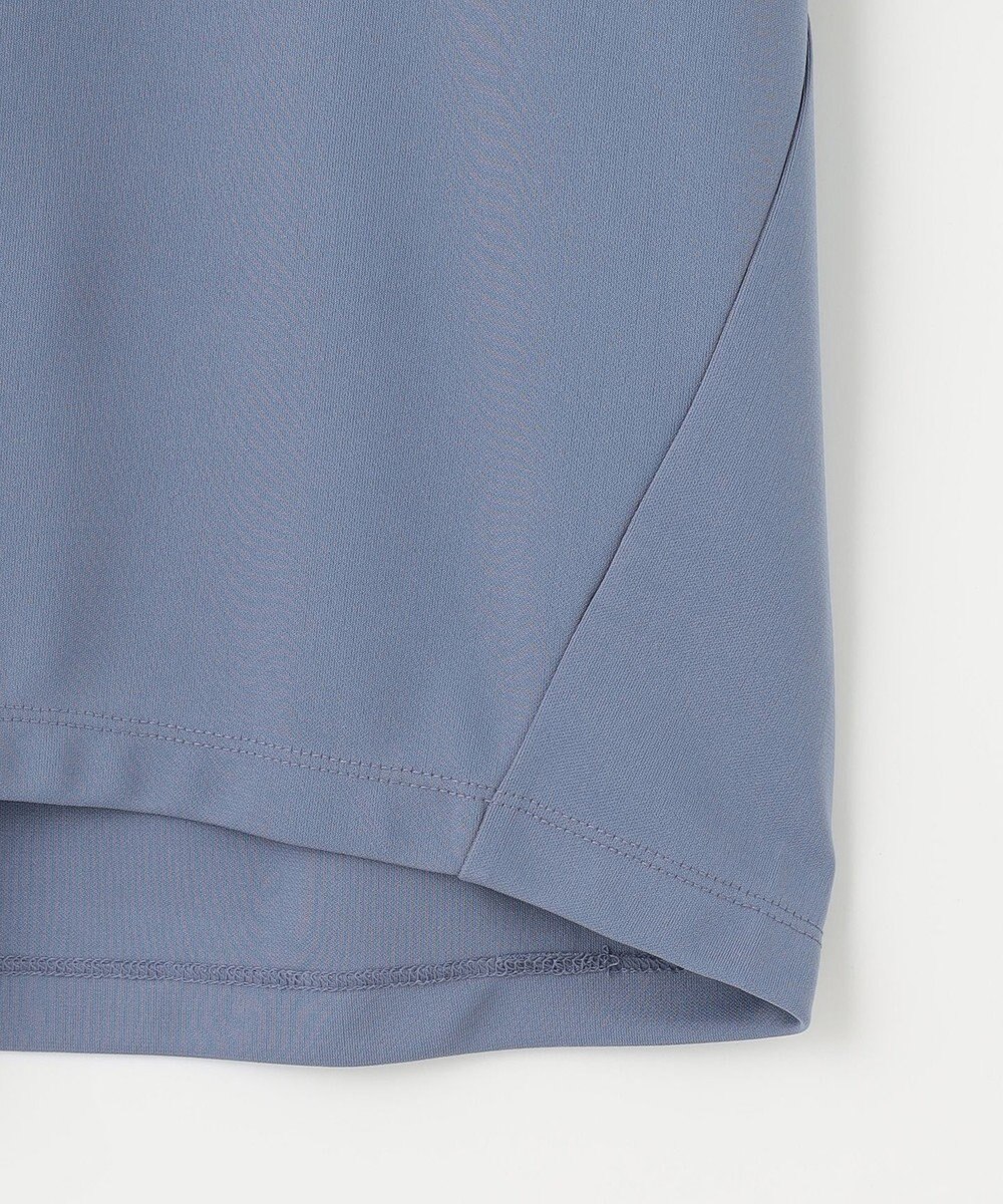 ANY SIS 【接触冷感・吸水速乾・UVケア】エアリードレープスムーススキッパー ブラウス 