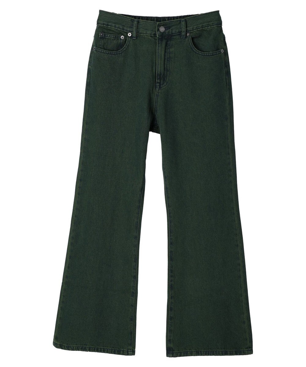 Green Parks ・ＳＵＧＡＲ　ＳＰＯＯＮ　カラーデニムフレアパンツ 