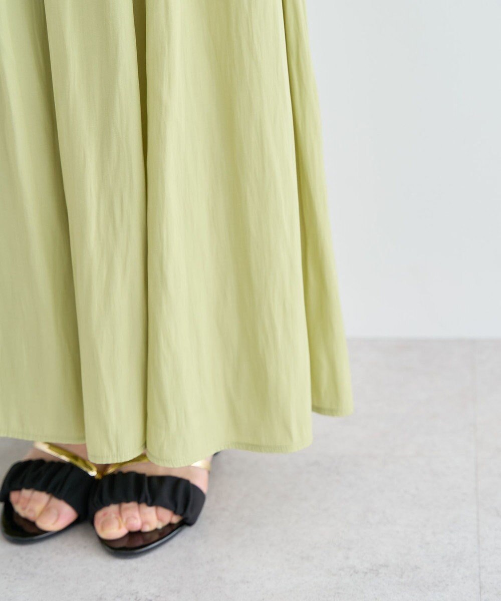 Green Parks サラフレワイドパンツ（無地） 