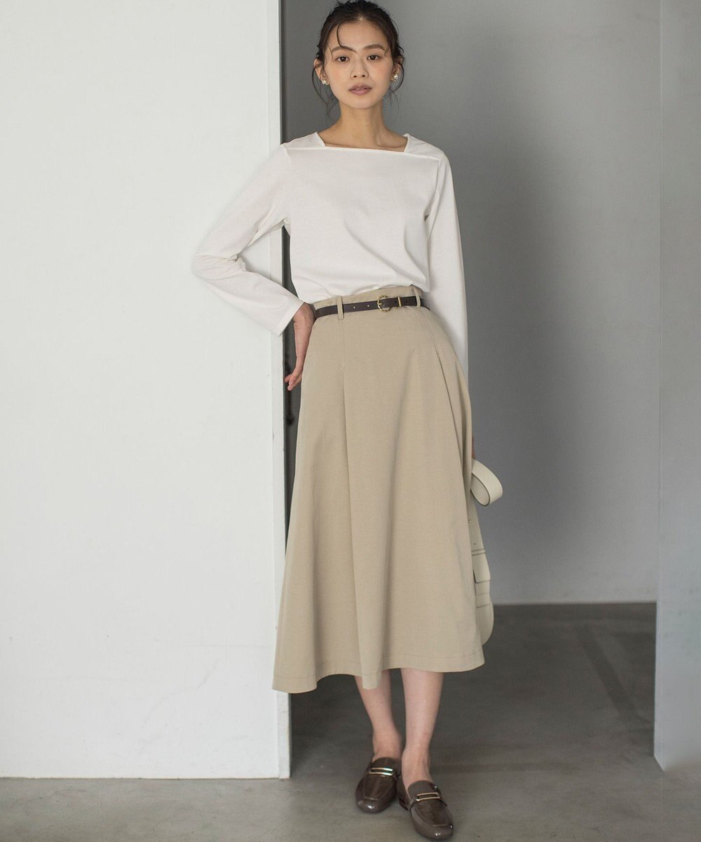 組曲 ツイストバックルレザーベルト 