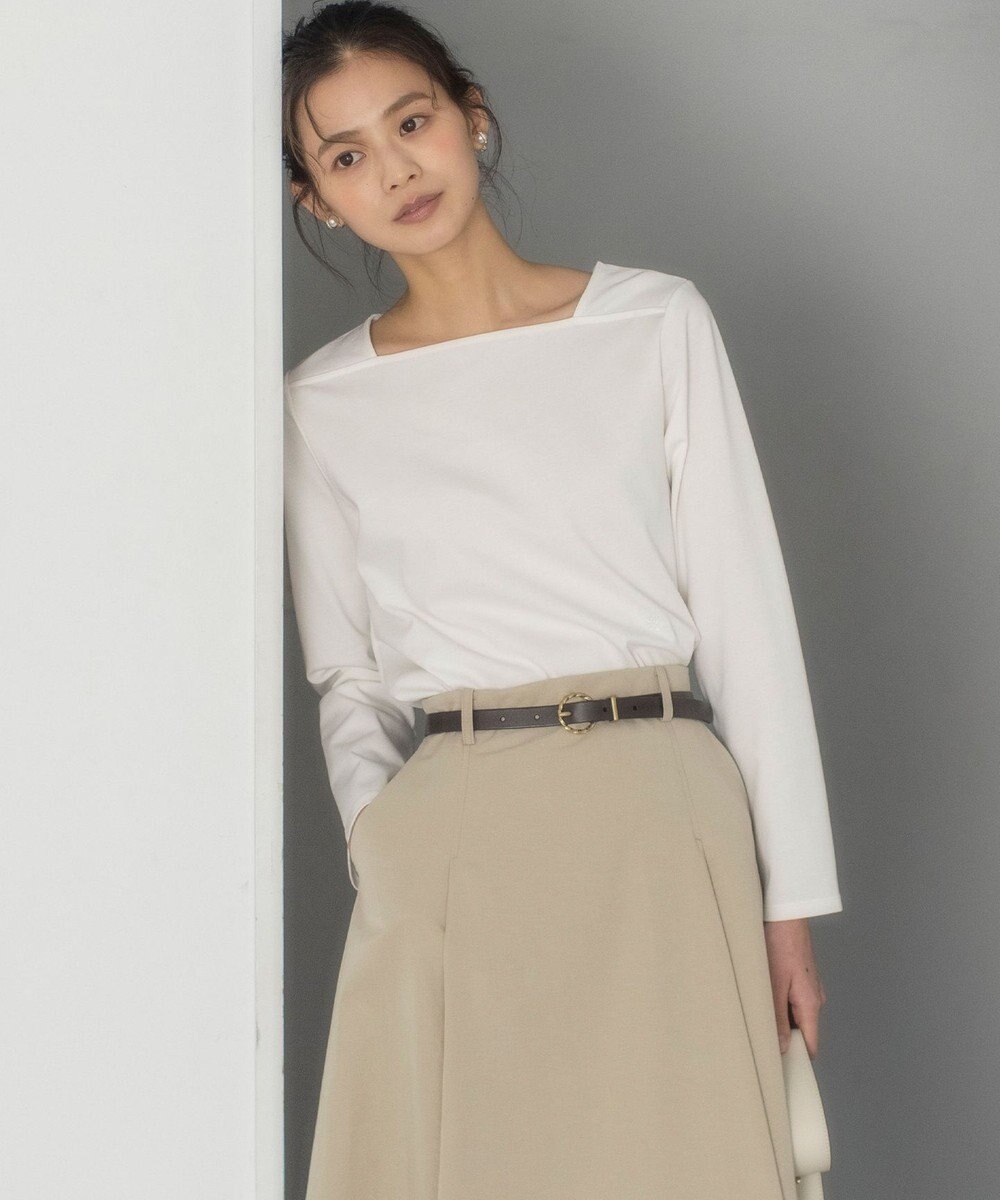 組曲 ツイストバックルレザーベルト 