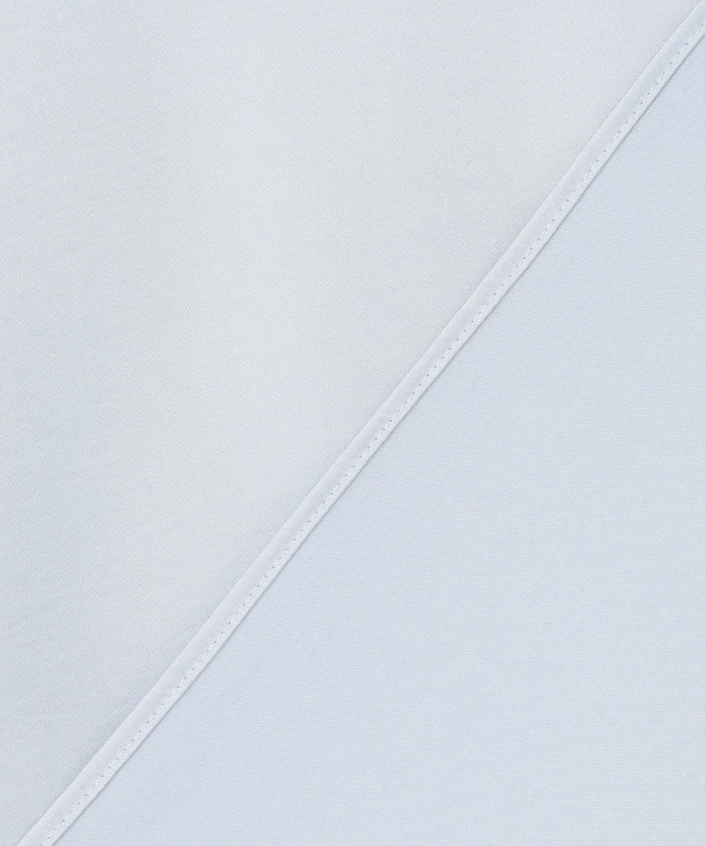 UNFILO サテン レイヤードブラウス 