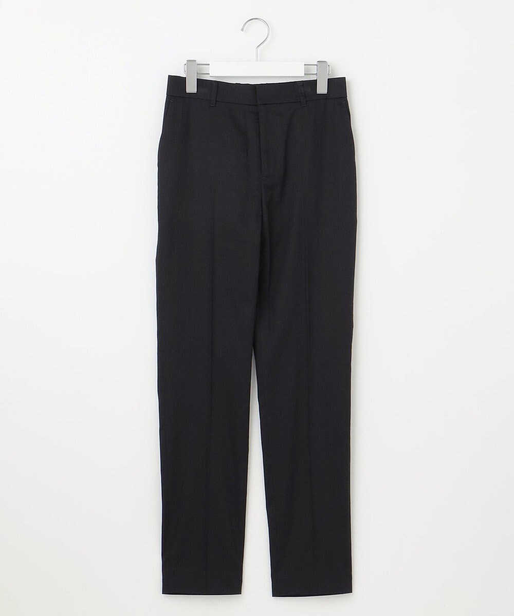 自由区 S 【UVカット・接触冷感・洗える】コットンサテンテーパード パンツ 