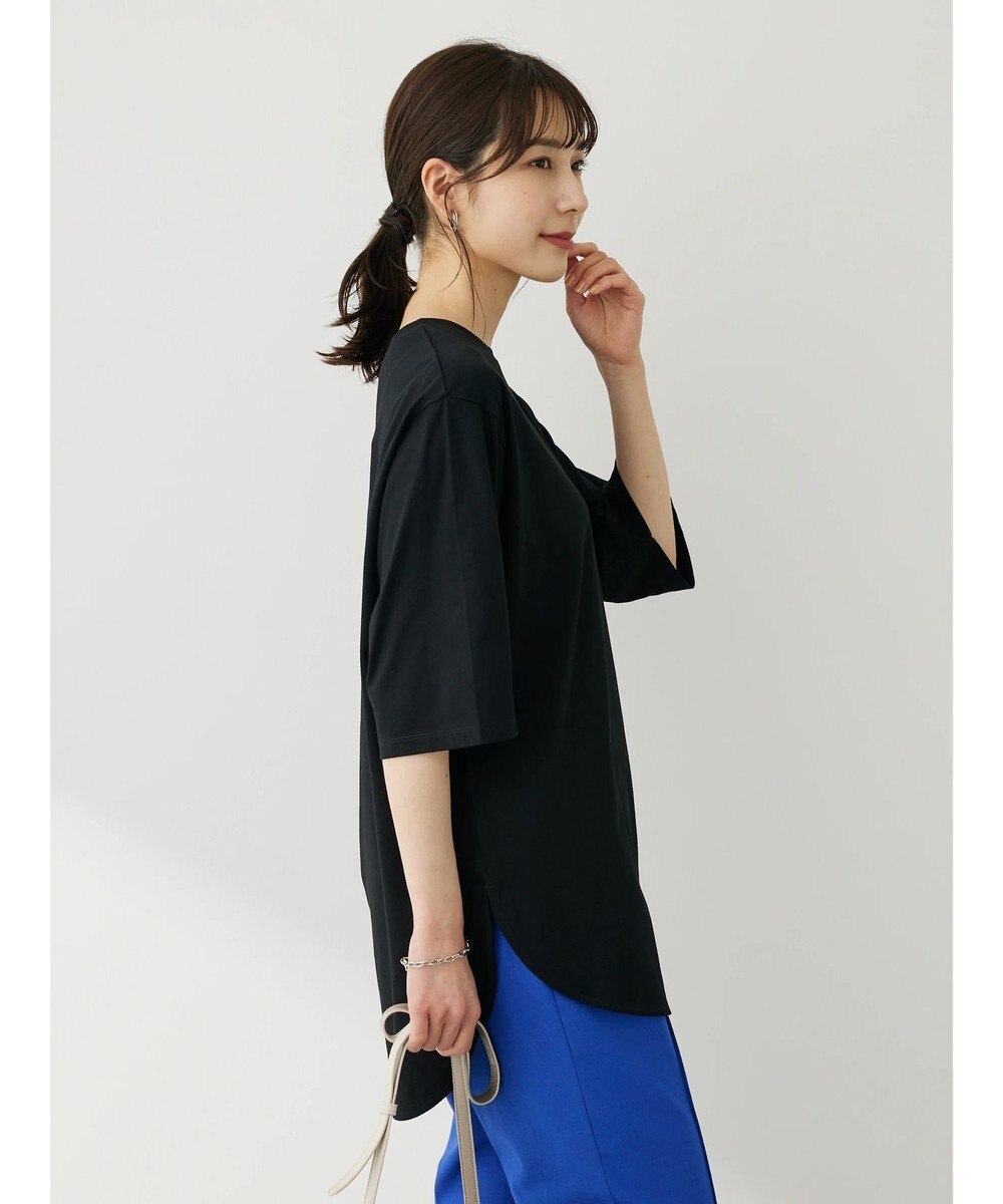 Green Parks 汗じみ防止５分袖チュニック 