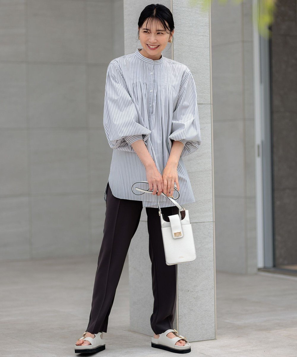 23区 S 【洗える】CANCLINI ボリュームデザイン ブラウス 