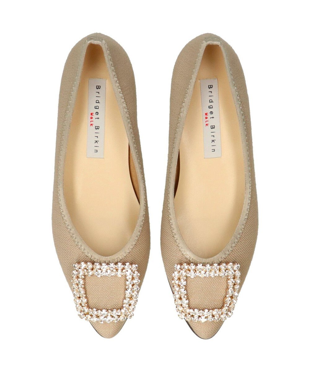 Bridget Birkin ＜2E＞【Bridget Birkin Walk】ビジューモチーフポインテッドパンプス 