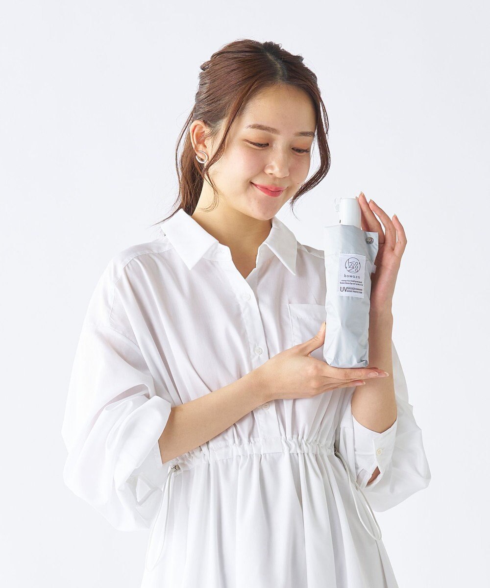 MOONBAT 【遮光100％/自動開閉】 晴雨兼用 折りたたみ傘 コンパクト kowaza コワザ 無地 