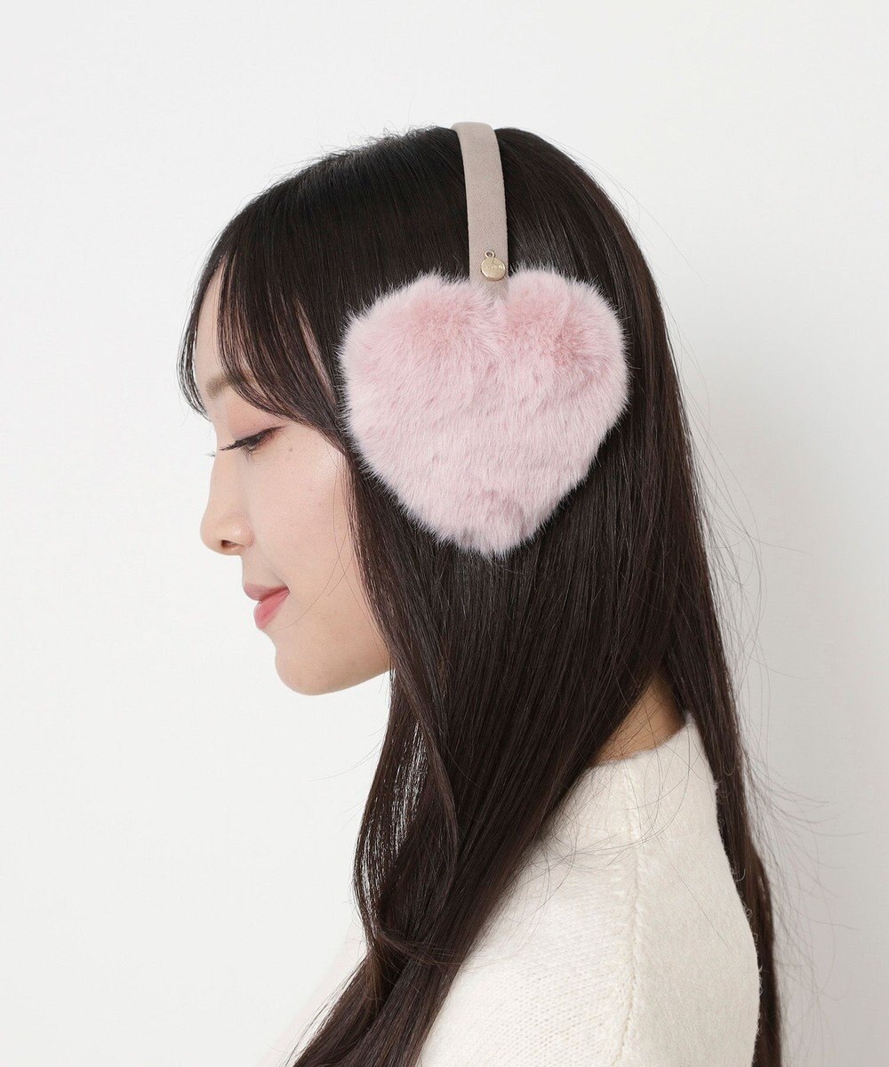 MOONBAT 【ラッピングBOX付き】FURLA ハート型イヤマフ 