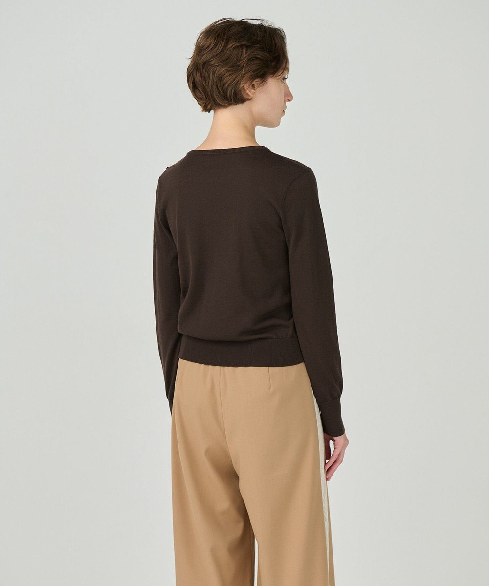 GRACE CONTINENTAL クルーニットトップ 