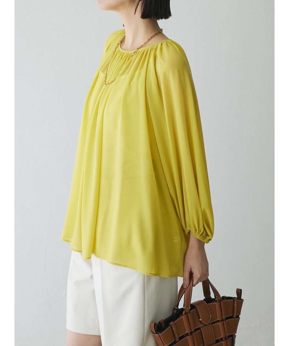 Green Parks AnriettMusee ボリュームシアーブラウス 