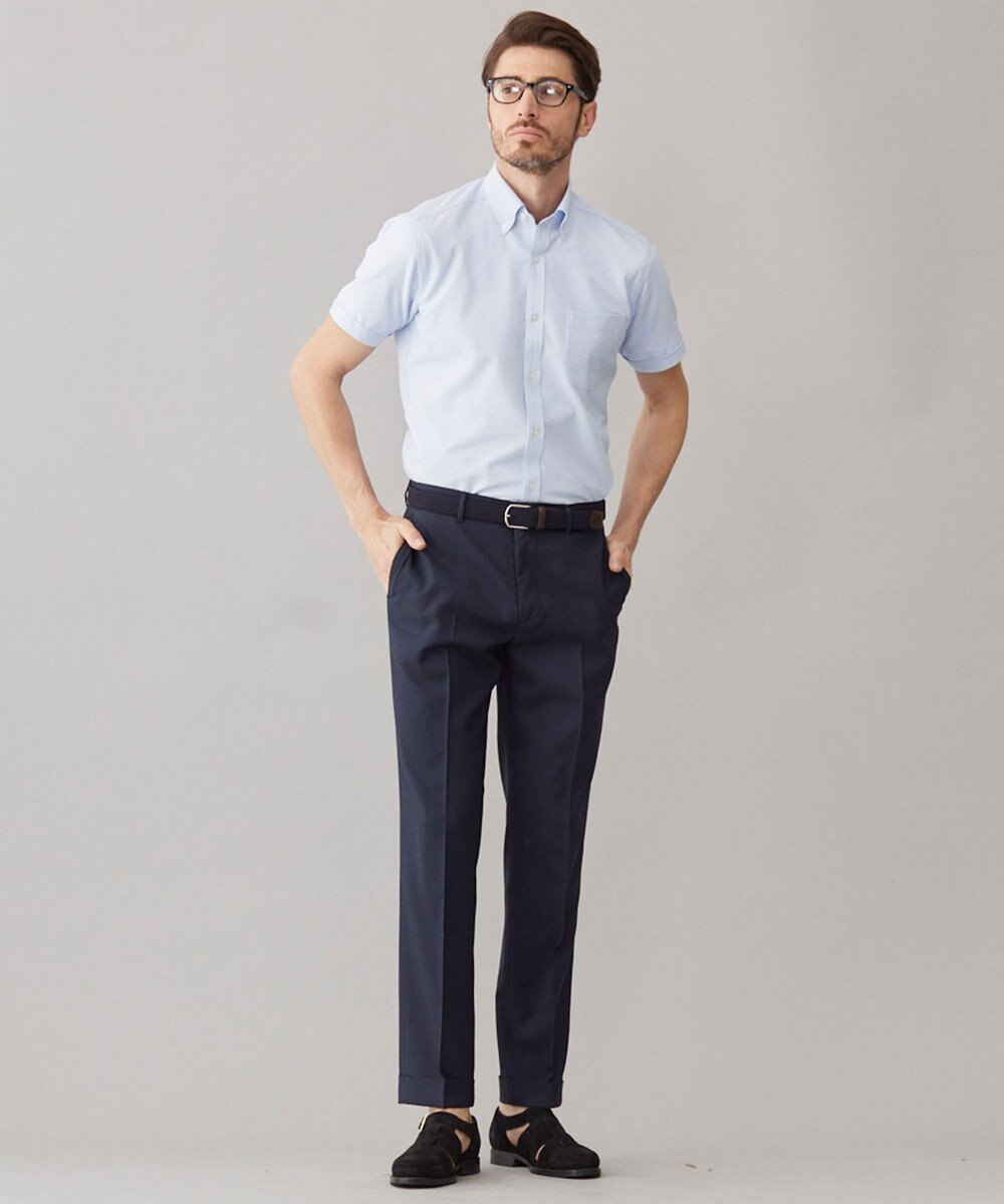 GOTAIRIKU とにかく涼しい/酷暑対応【シワになりにくい/吸水速乾】クールマックスサッカーシャツ 